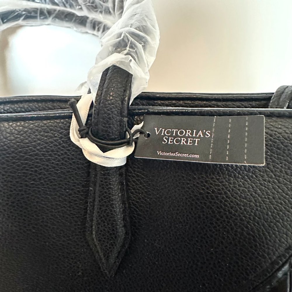 NWT Victoria's Secret Carryall Tote Bag in Croc Colorblock - Picture 13 of 16